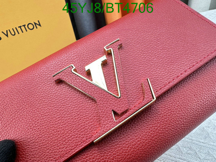 LV Bag-(4A)-Wallet- Code: BT4706 $: 45USD