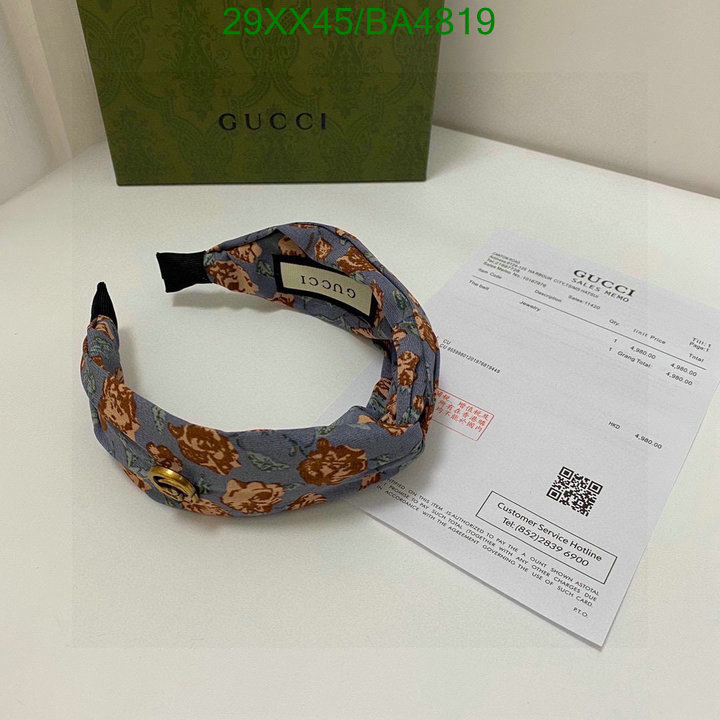 Headband-Gucci Code: BA4819 $: 29USD