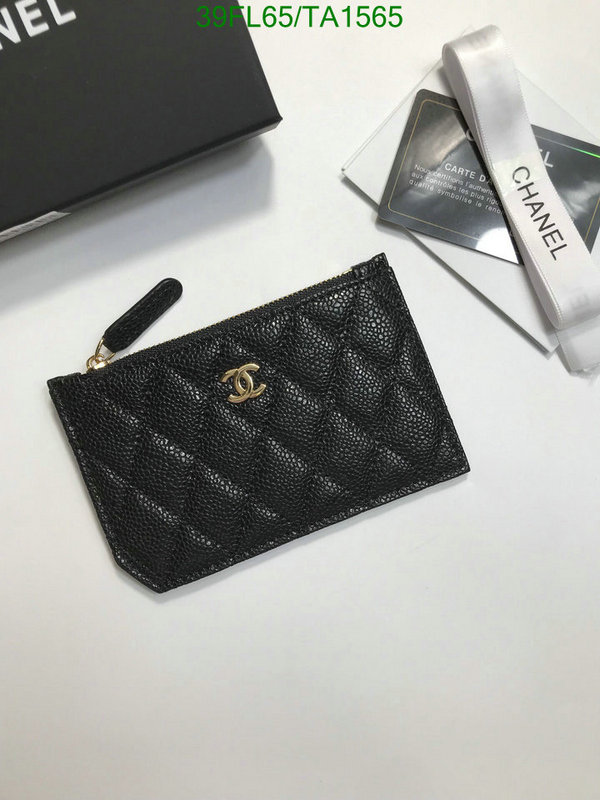 Chanel Bag-(4A)-Wallet- Code: TA1565 $: 39USD