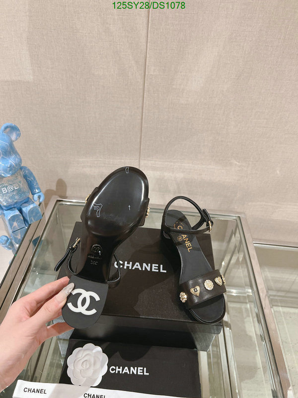 Women Shoes-Chanel Code: DS1078 $: 125USD