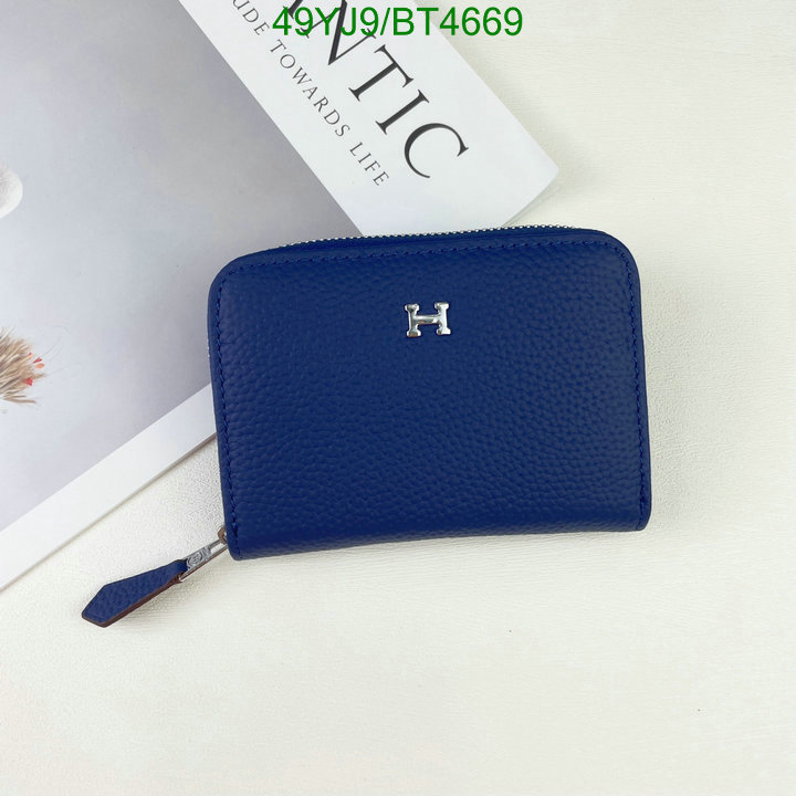 Hermes Bag-(4A)-Wallet- Code: BT4669 $: 49USD