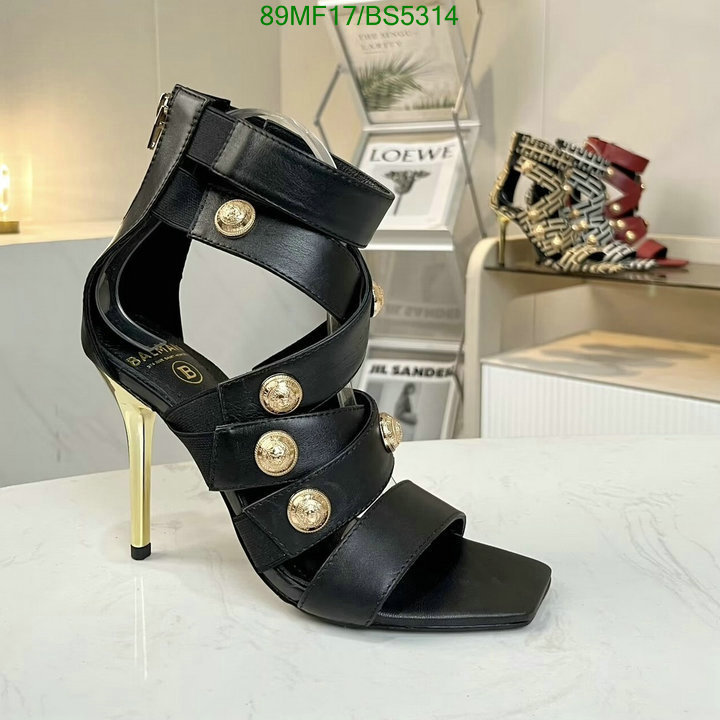 Women Shoes-Balmain Code: BS5314 $: 89USD