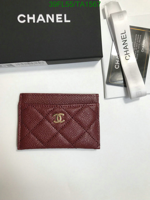 Chanel Bag-(4A)-Wallet- Code: TA1567 $: 39USD