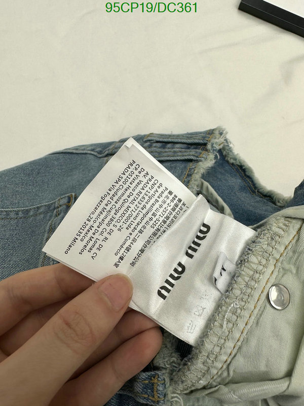 Clothing-MIUMIU Code: DC361 $: 95USD