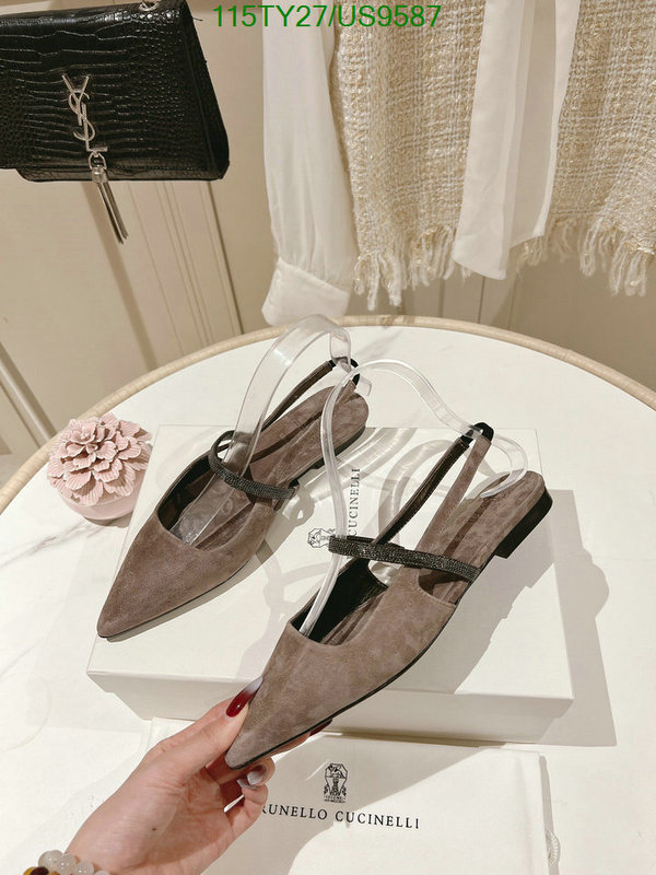 Women Shoes-Brunello Cucinelli Code: US9587 $: 115USD