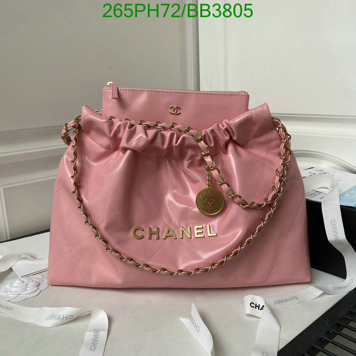 Chanel Bag-(Mirror)-Handbag- Code: BB3805 $: 265USD