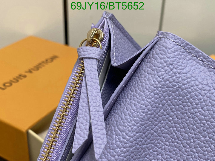 LV Bag-(Mirror)-Wallet- Code: BT5652 $: 69USD