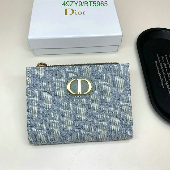 Dior Bag-(4A)-Wallet- Code: BT5965 $: 49USD