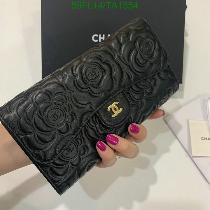 Chanel Bag-(4A)-Wallet- Code: TA1554 $: 59USD