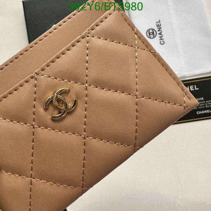 Chanel Bag-(4A)-Wallet- Code: BT5980 $: 39USD