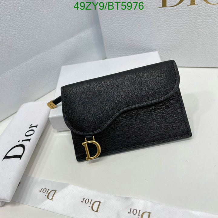 Dior Bag-(4A)-Wallet- Code: BT5976 $: 49USD