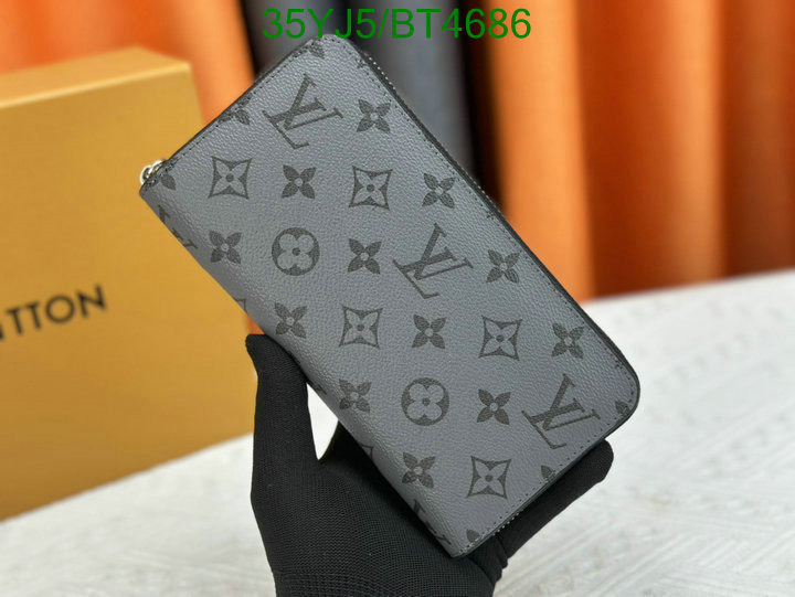 LV Bag-(4A)-Wallet- Code: BT4686 $: 35USD