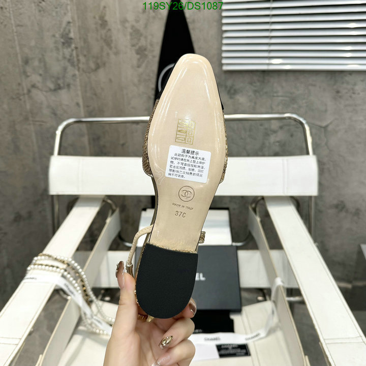 Women Shoes-Chanel Code: DS1087 $: 119USD