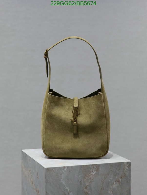 YSL Bag-(Mirror)-Handbag- Code: BB5674 $: 229USD