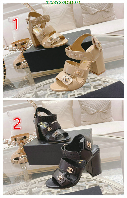 Women Shoes-Chanel Code: DS1071 $: 125USD