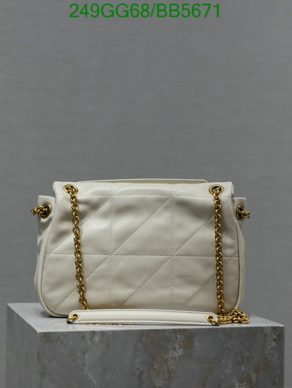 YSL Bag-(Mirror)-Crossbody- Code: BB5671 $: 249USD