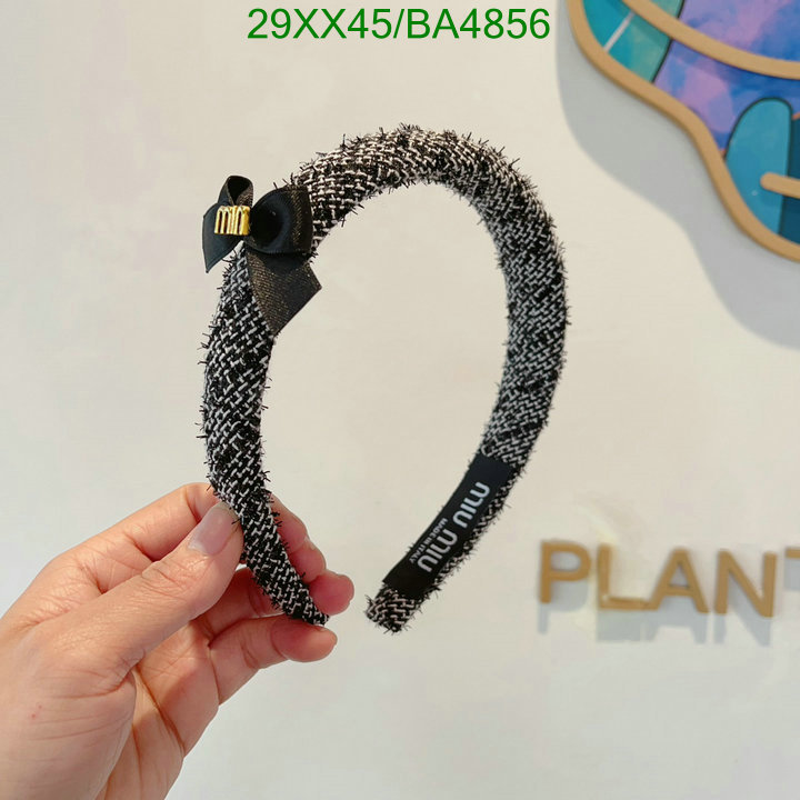 Headband-MIU MIU Code: BA4856 $: 29USD