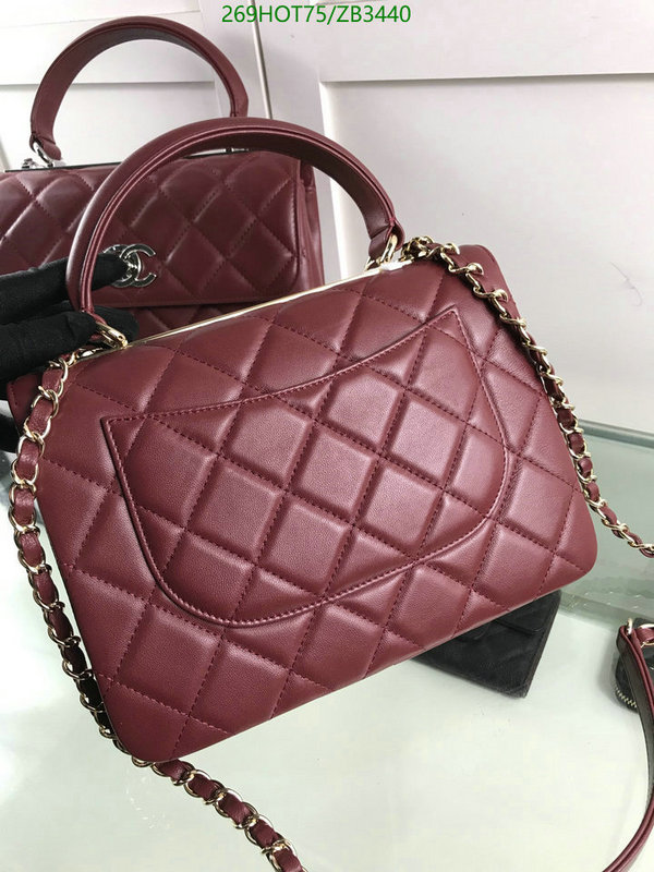 Chanel Bag-(Mirror)-Handbag- Code: ZB3440 $: 269USD