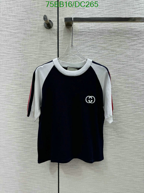 Clothing-Gucci Code: DC265 $: 75USD