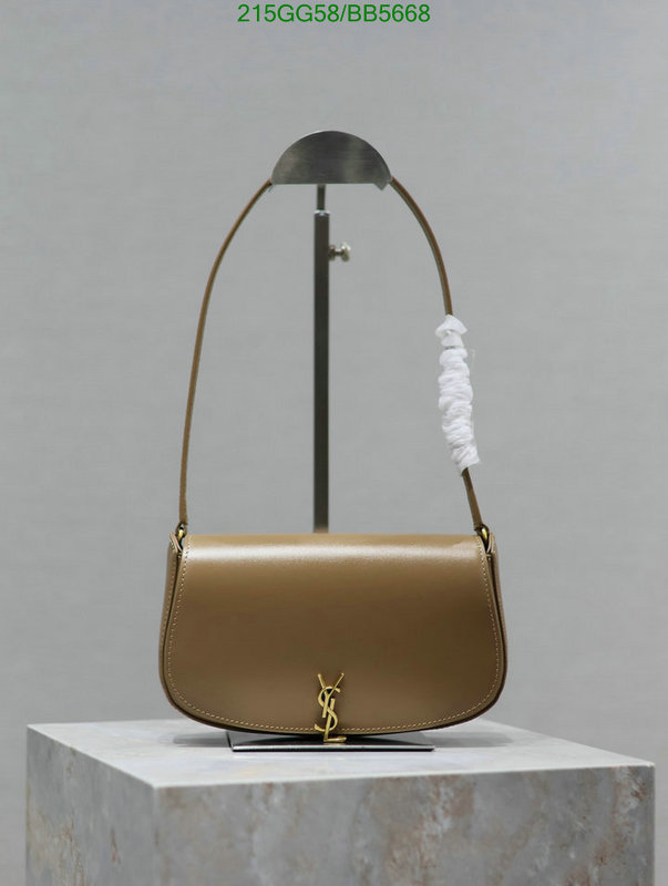 YSL Bag-(Mirror)-Crossbody- Code: BB5668 $: 215USD