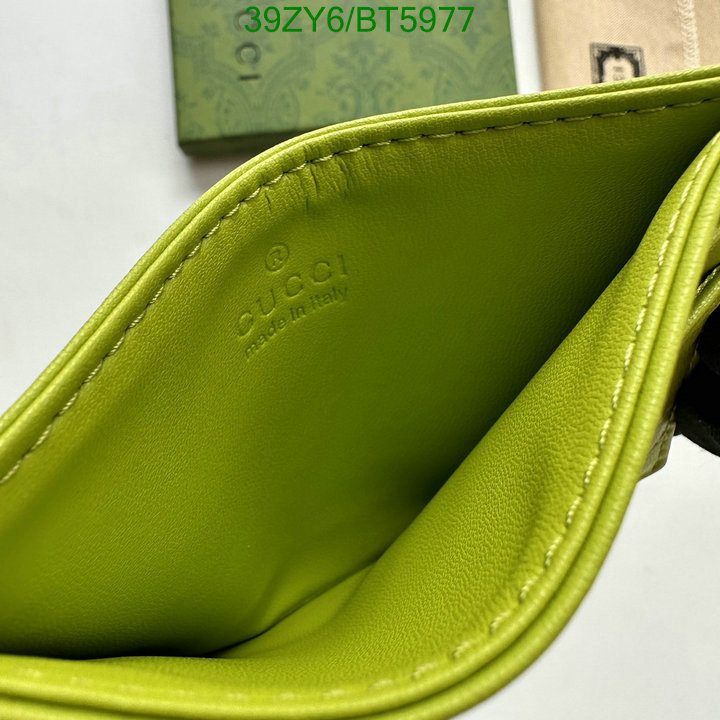 Gucci Bag-(4A)-Wallet- Code: BT5977 $: 39USD