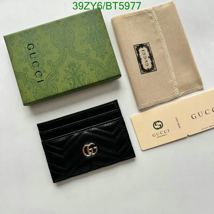 Gucci Bag-(4A)-Wallet- Code: BT5977 $: 39USD