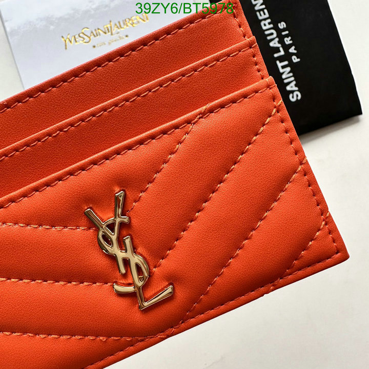 YSL Bag-(4A)-Wallet- Code: BT5978 $: 39USD