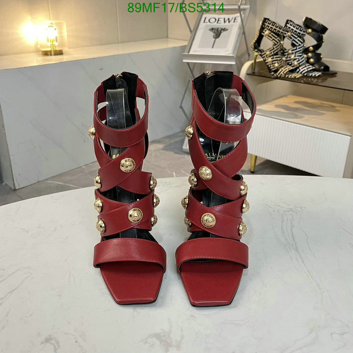 Women Shoes-Balmain Code: BS5314 $: 89USD