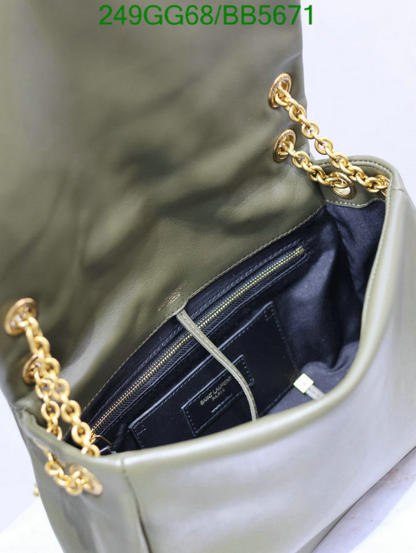 YSL Bag-(Mirror)-Crossbody- Code: BB5671 $: 249USD