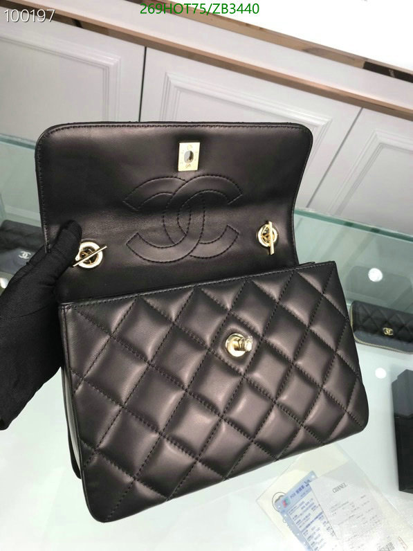 Chanel Bag-(Mirror)-Handbag- Code: ZB3440 $: 269USD