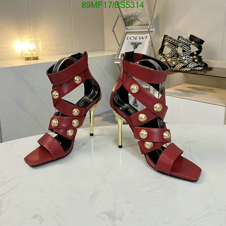 Women Shoes-Balmain Code: BS5314 $: 89USD