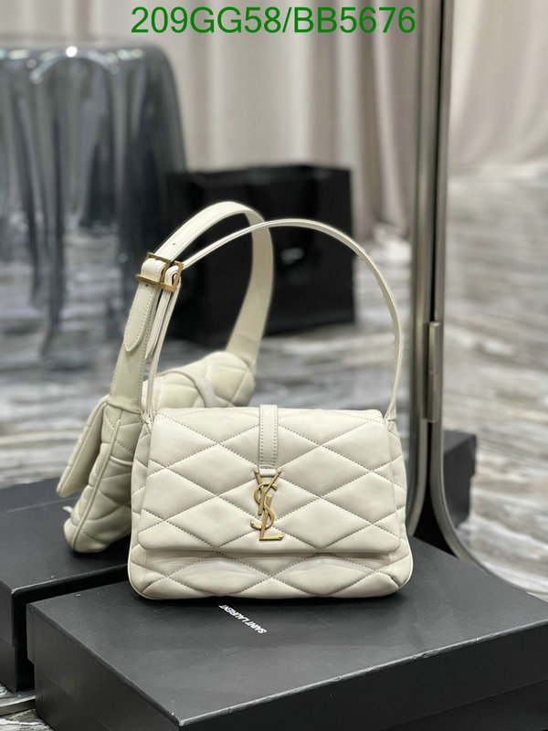 YSL Bag-(Mirror)-Handbag- Code: BB5676 $: 209USD