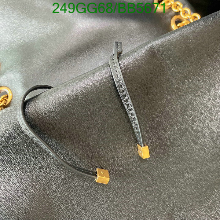 YSL Bag-(Mirror)-Crossbody- Code: BB5671 $: 249USD