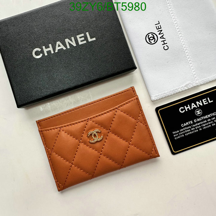 Chanel Bag-(4A)-Wallet- Code: BT5980 $: 39USD