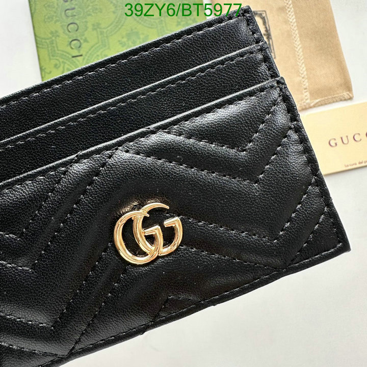 Gucci Bag-(4A)-Wallet- Code: BT5977 $: 39USD