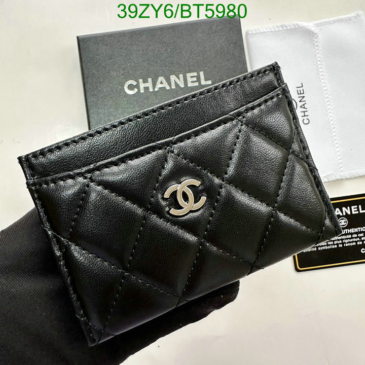 Chanel Bag-(4A)-Wallet- Code: BT5980 $: 39USD