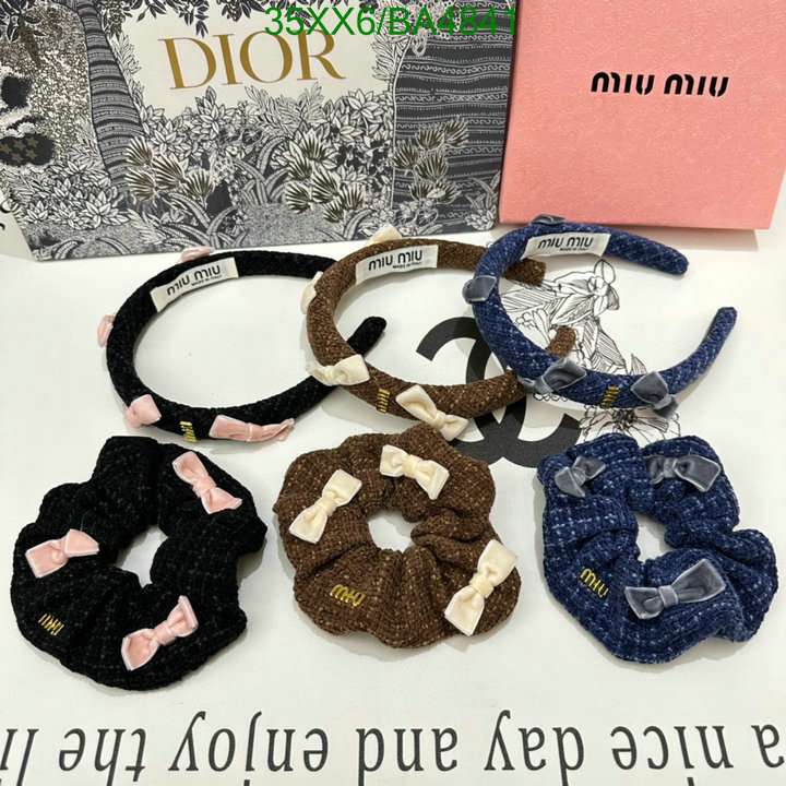 Headband-MIU MIU Code: BA4841 $: 29USD