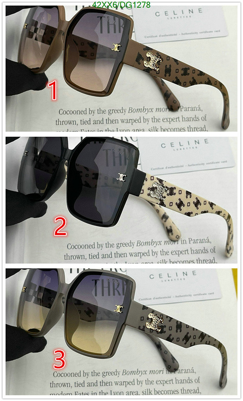 Glasses-Celine Code: DG1278 $: 42USD