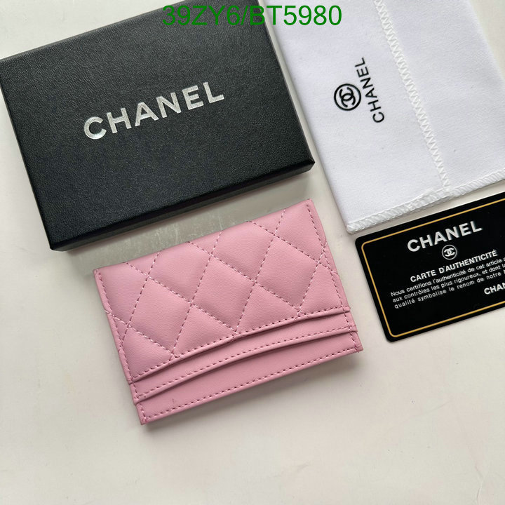 Chanel Bag-(4A)-Wallet- Code: BT5980 $: 39USD