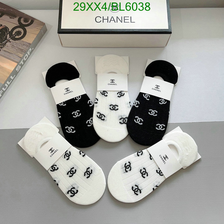 Sock-Chanel Code: BL6038 $: 29USD