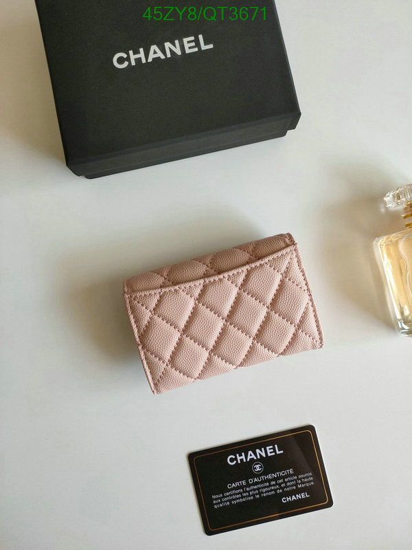 Chanel Bag-(4A)-Wallet- Code: QT3671 $: 45USD