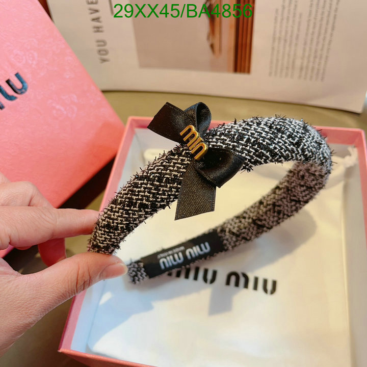 Headband-MIU MIU Code: BA4856 $: 29USD