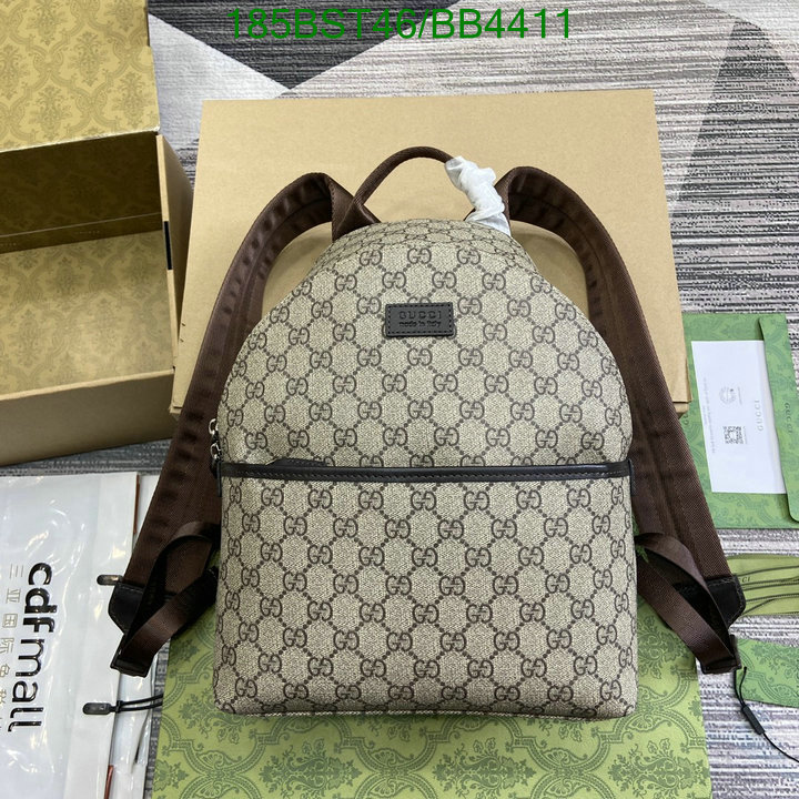 Gucci Bag-(Mirror)-Backpack- Code: BB4411 $: 185USD