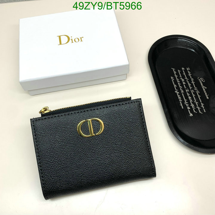 Dior Bag-(4A)-Wallet- Code: BT5966 $: 49USD