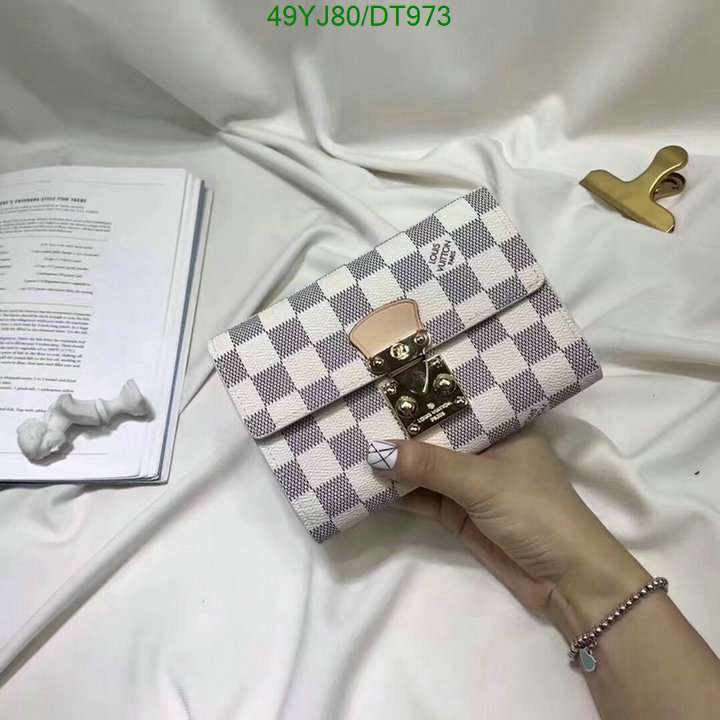 LV Bag-(4A)-Wallet- Code: DT973 $: 49USD