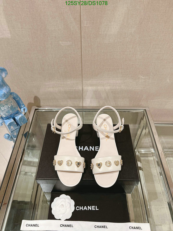 Women Shoes-Chanel Code: DS1078 $: 125USD