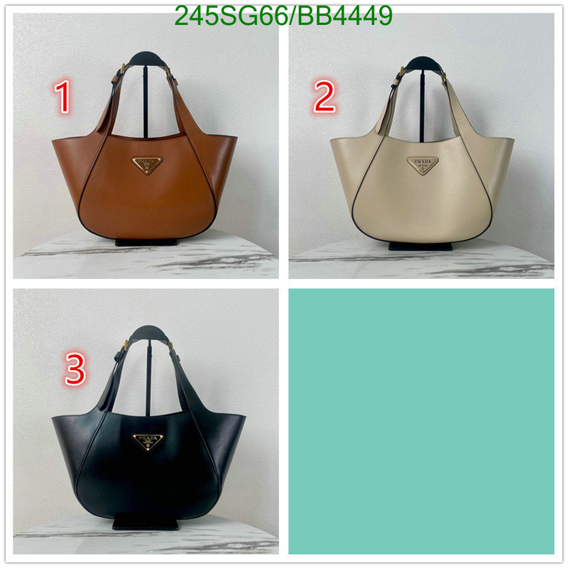 Prada Bag-(Mirror)-Handbag- Code: BB4449 $: 245USD