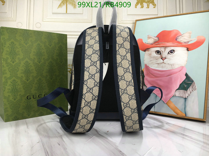 Gucci Bag-(4A)-Backpack- Code: RB4909 $: 99USD