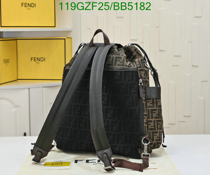 Fendi Bag-(4A)-Backpack- Code: BB5182 $: 119USD