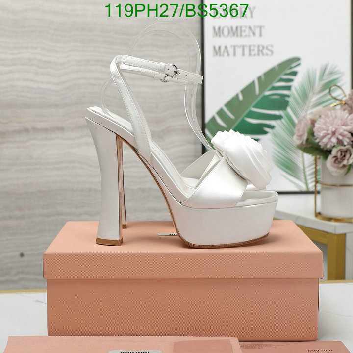 Women Shoes-Miu Miu Code: BS5367 $: 119USD